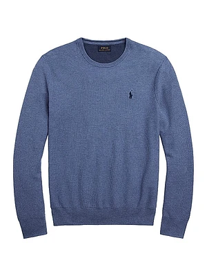 Long-Sleeve Cotton Sweater