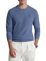 Long-Sleeve Cotton Sweater