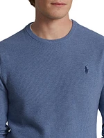 Long-Sleeve Cotton Sweater