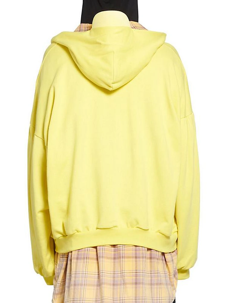 Unity Sports Icon Layered Hoodie Oversized