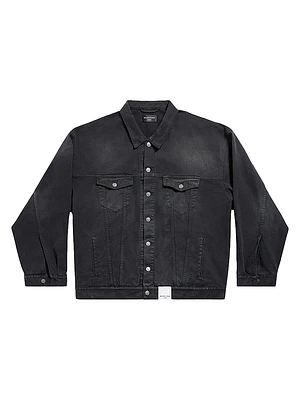 Denim Sticker Jacket