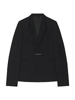 Slim Fit Jacket Wool