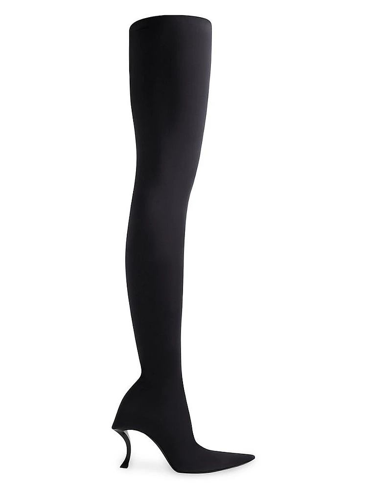 Hourglass 100MM Over-The-Knee Boots