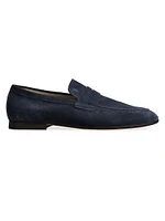 Moc-Style Suede Loafers