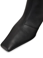 Bezither Leather Knee-High Boots