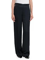 Relaxed Straight-Leg Pants