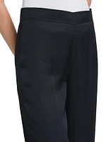 Relaxed Straight-Leg Pants