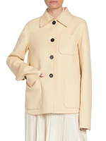 Cashmere Shirt Jacket