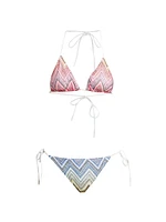 Zigzag Triangle Bikini Set