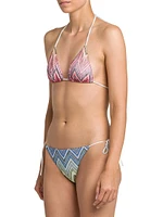 Zigzag Triangle Bikini Set