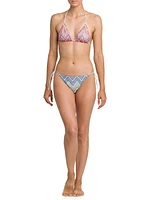 Zigzag Triangle Bikini Set