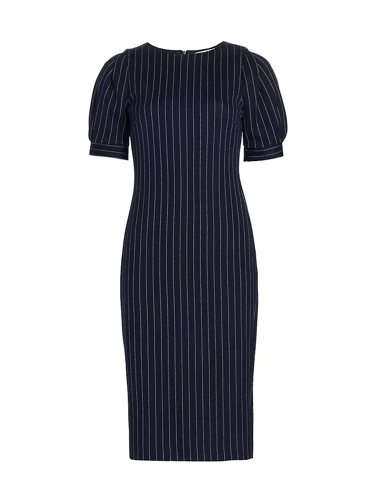 Tunica Pinstripe Sheath Dress