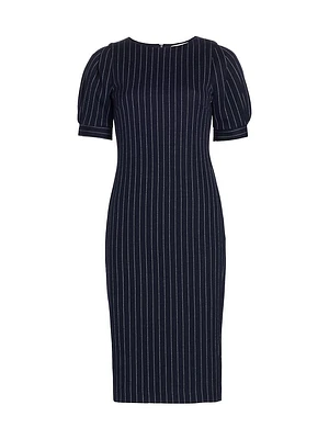 Tunica Pinstripe Sheath Dress