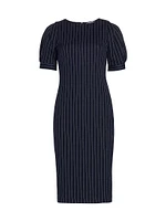 Tunica Pinstripe Sheath Dress