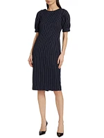 Tunica Pinstripe Sheath Dress