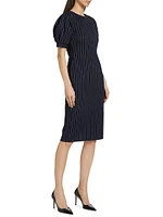 Tunica Pinstripe Sheath Dress