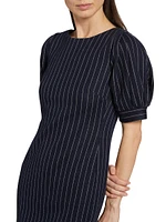 Tunica Pinstripe Sheath Dress