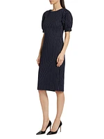 Tunica Pinstripe Sheath Dress