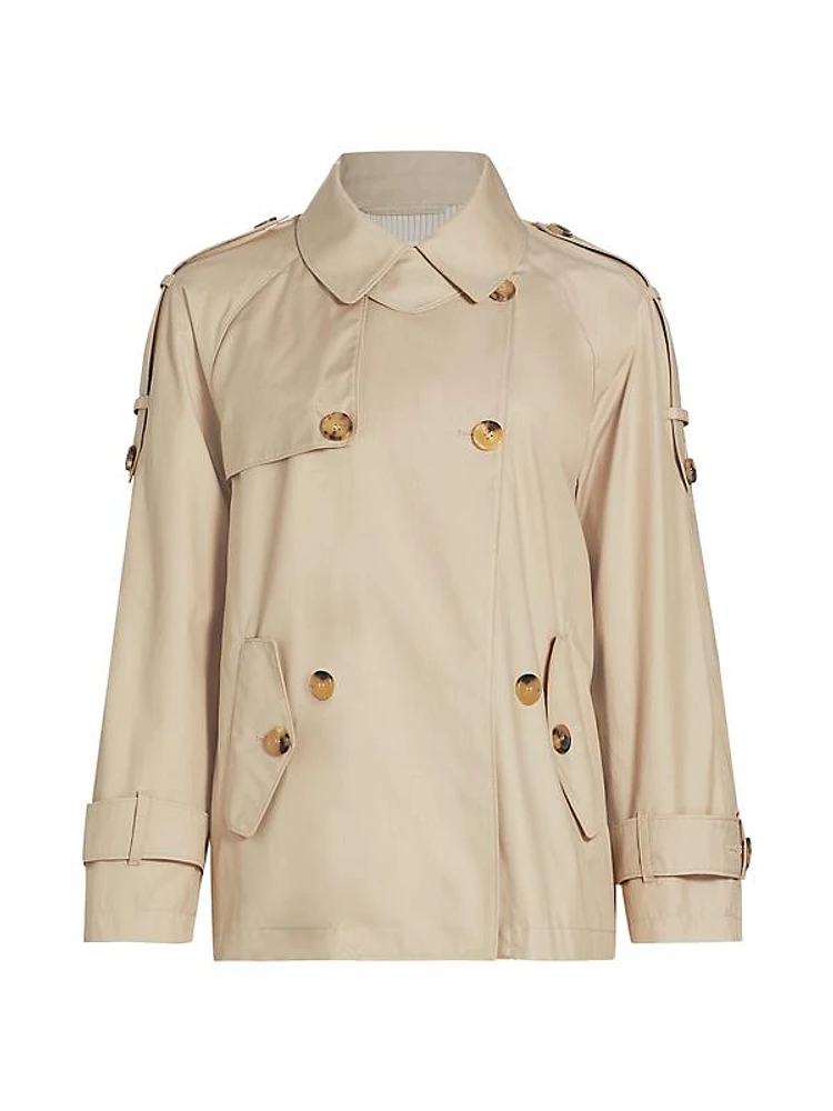 D-Trench Cotton-Blend Jacket