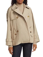 D-Trench Cotton-Blend Jacket