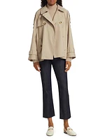 D-Trench Cotton-Blend Jacket