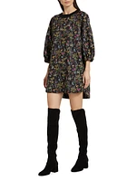 Billy Floral High-Low Minidress