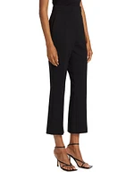 Nepeta Stretch Wool-Blend Flare Pants