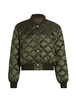 B-Soft Quilted Bomber Jacket