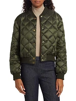 B-Soft Quilted Bomber Jacket