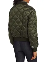 B-Soft Quilted Bomber Jacket