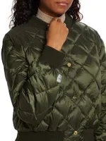 B-Soft Quilted Bomber Jacket