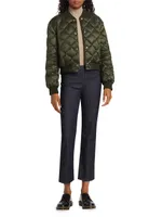 B-Soft Quilted Bomber Jacket