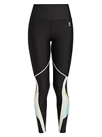 Neptune Colorblocked Compression Leggings