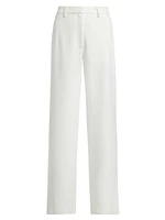 Lyra Crepe Straight Trousers