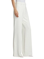 Lyra Crepe Straight Trousers