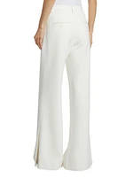 Lyra Crepe Straight Trousers