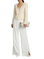 Lyra Crepe Straight Trousers