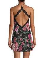 Floral Satin Chemise