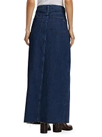 Avery Denim Maxi Skirt