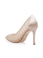 Marie Tulle Satin Pumps