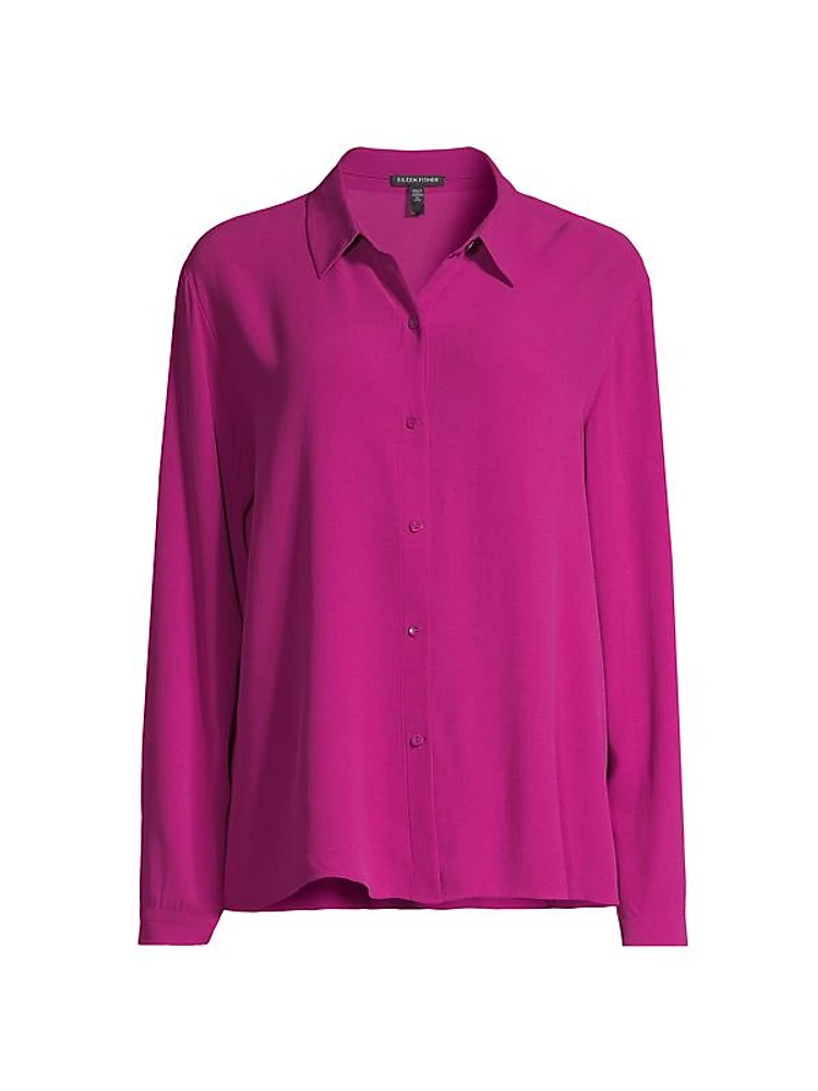 Silk Buttoned Shirt