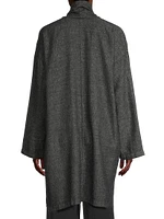 Kimono-Inspired Hemp-Cotton Coat