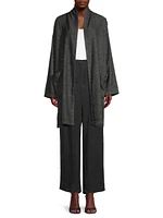 Kimono-Inspired Hemp-Cotton Coat