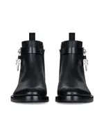 Lock Ankle Boots Leather