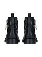 Lock Ankle Boots Leather