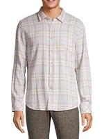 Wyatt Cotton Plaid Shirt