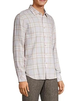 Wyatt Cotton Plaid Shirt