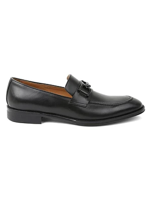 Alpha Leather Penny Loafers