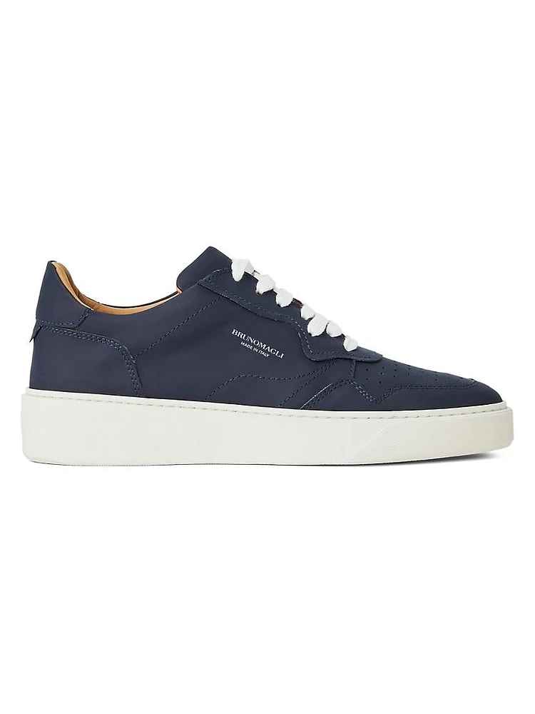 Dezi Leather Low-Top Sneakers