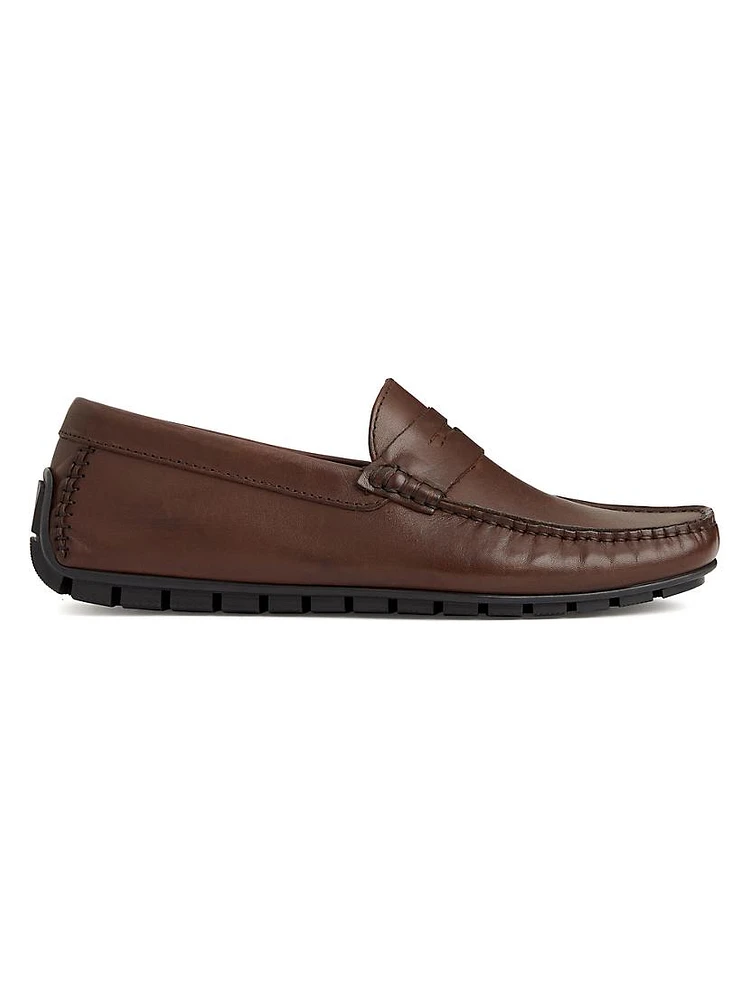 Xane Leather Driving Loafers